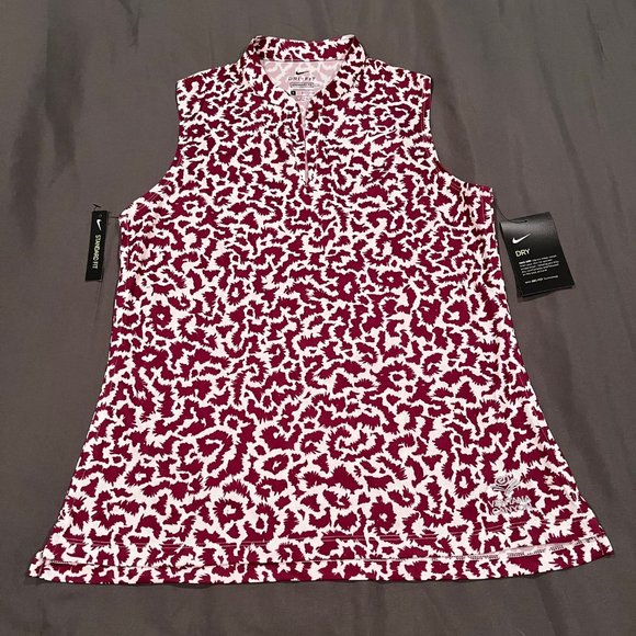 Nike Dri-Fit Sleeveless Golf Top - Animal Print (Size: Small) - Picture 3 of 9
